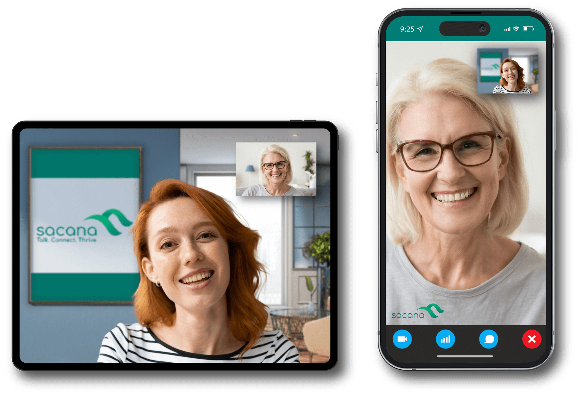 Sycamore app interface on mobile phone